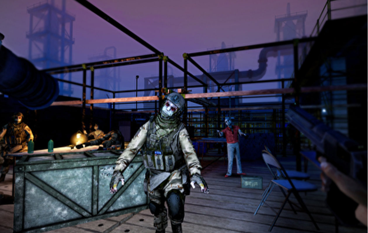 VR Free Roaming Zombie game naar keuze bij Playrena (2p.)