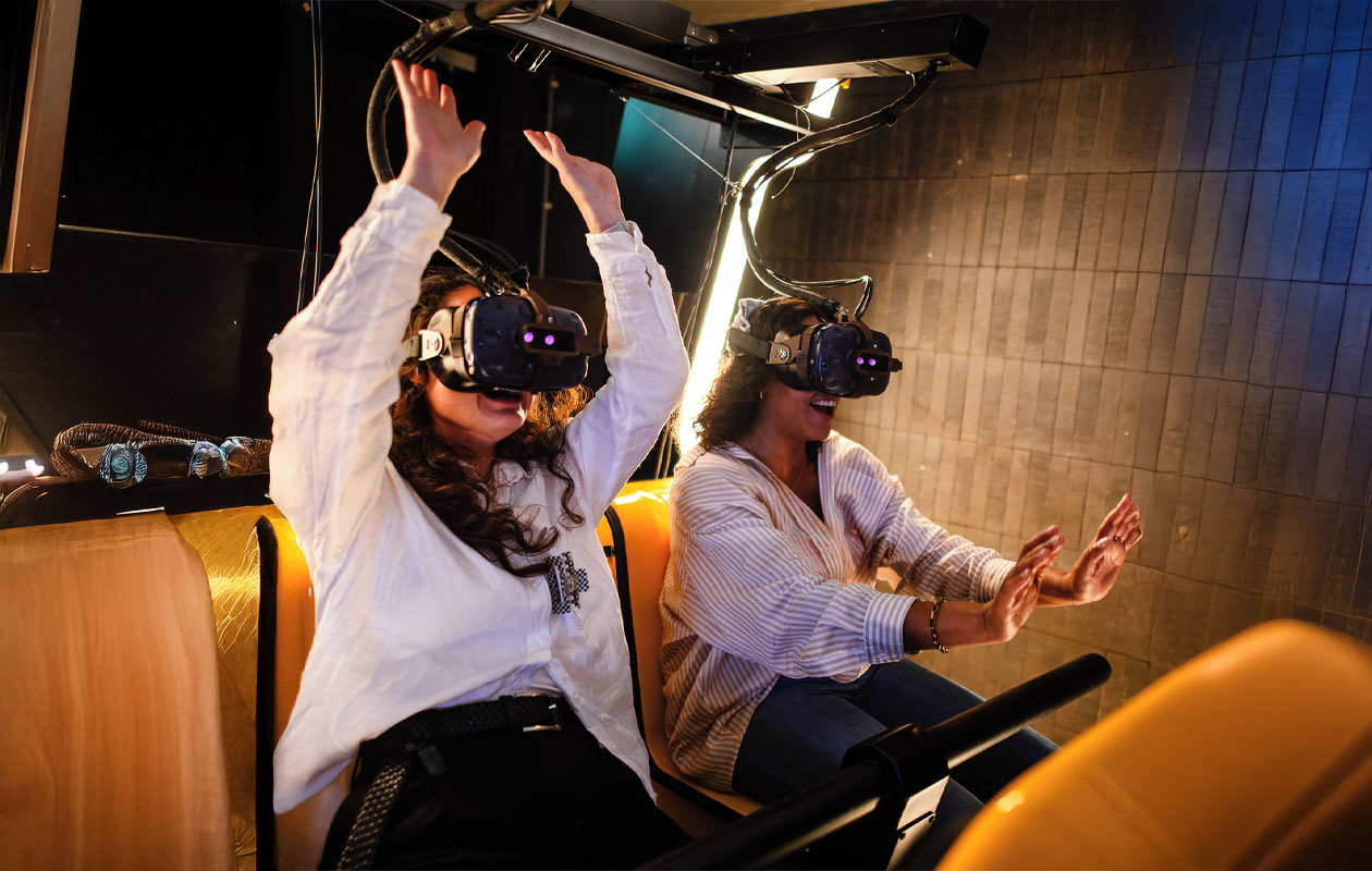VR-Ride op een locatie naar keuze 