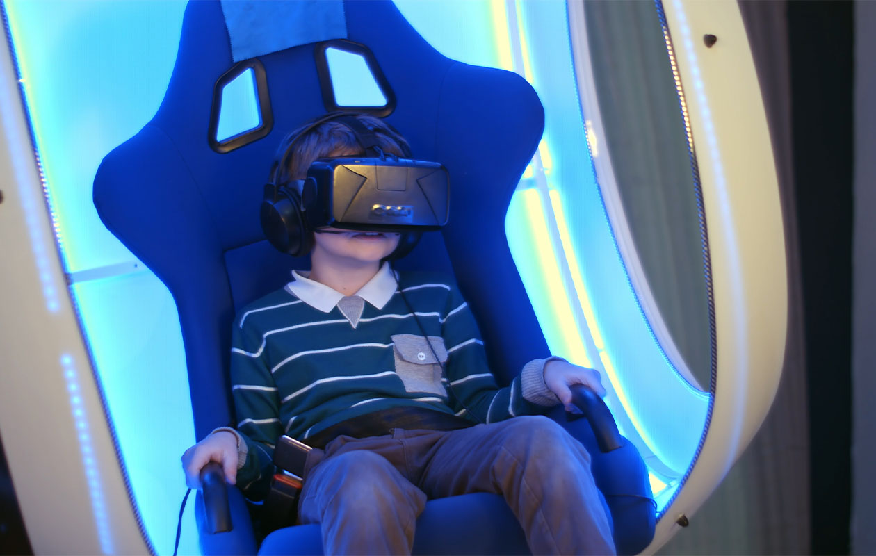 VR-Ride op een locatie naar keuze 