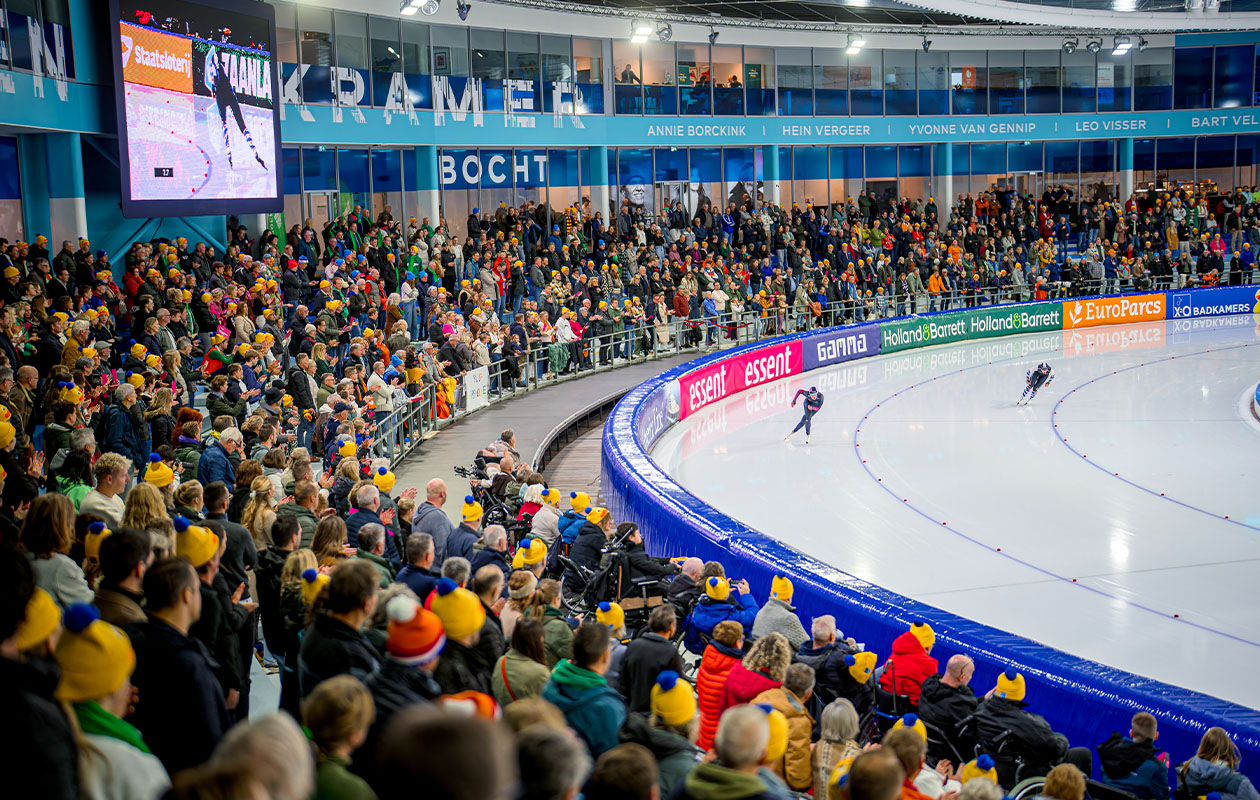 2 tickets voor het Daikin NK Afstanden in Thialf