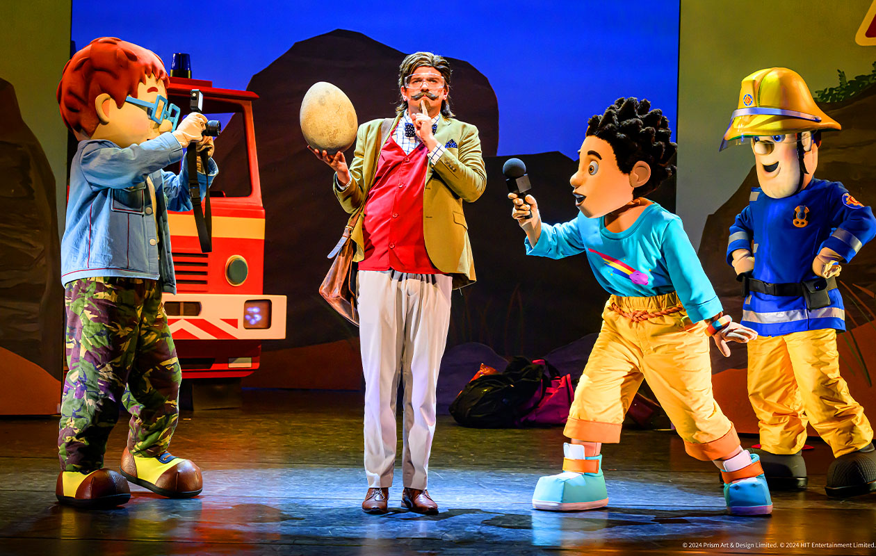 Ticket Brandweerman Sam - Avontuur op Dino Eiland (2p.)