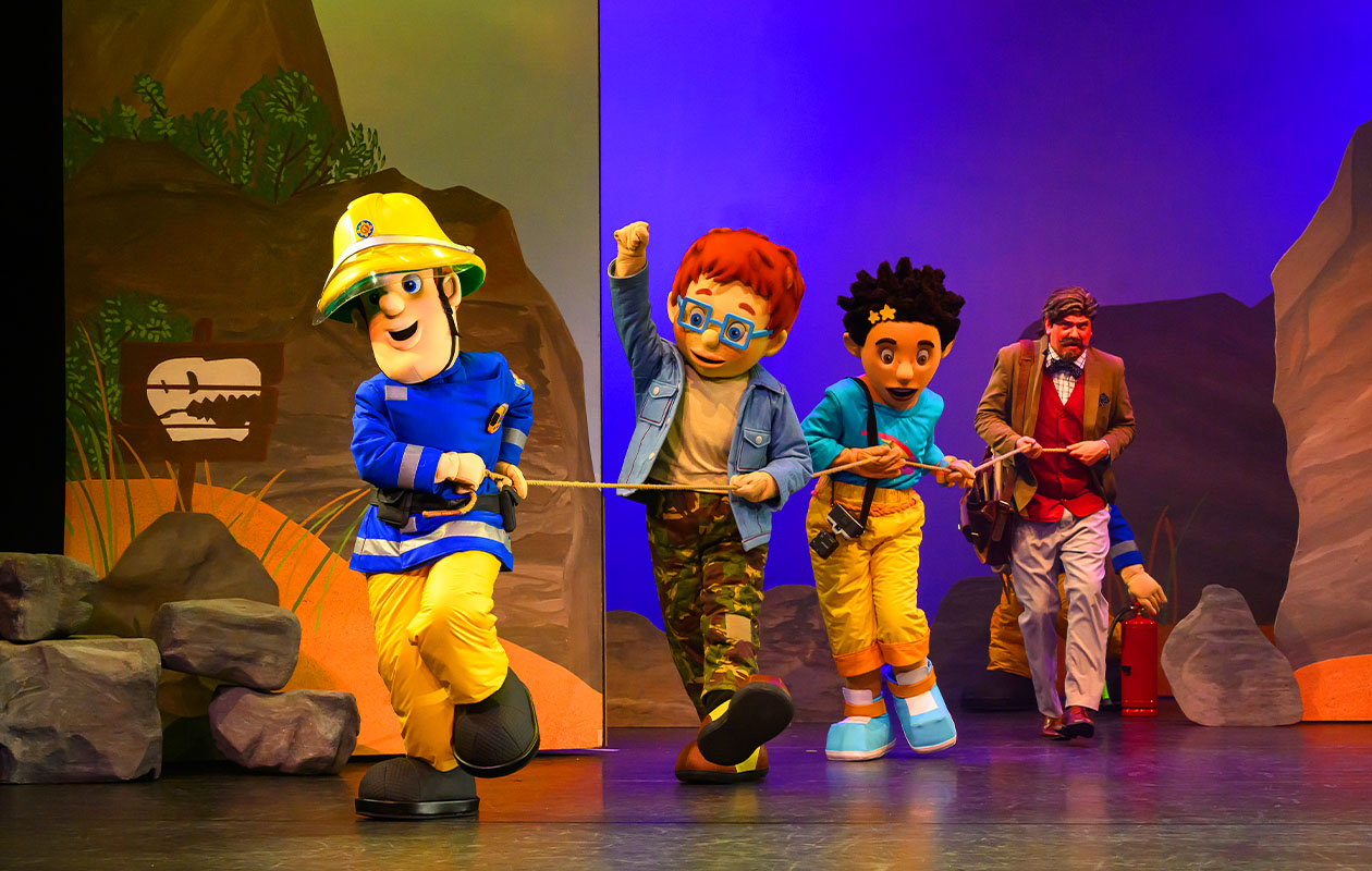 Ticket Brandweerman Sam - Avontuur op Dino Eiland (2p.)