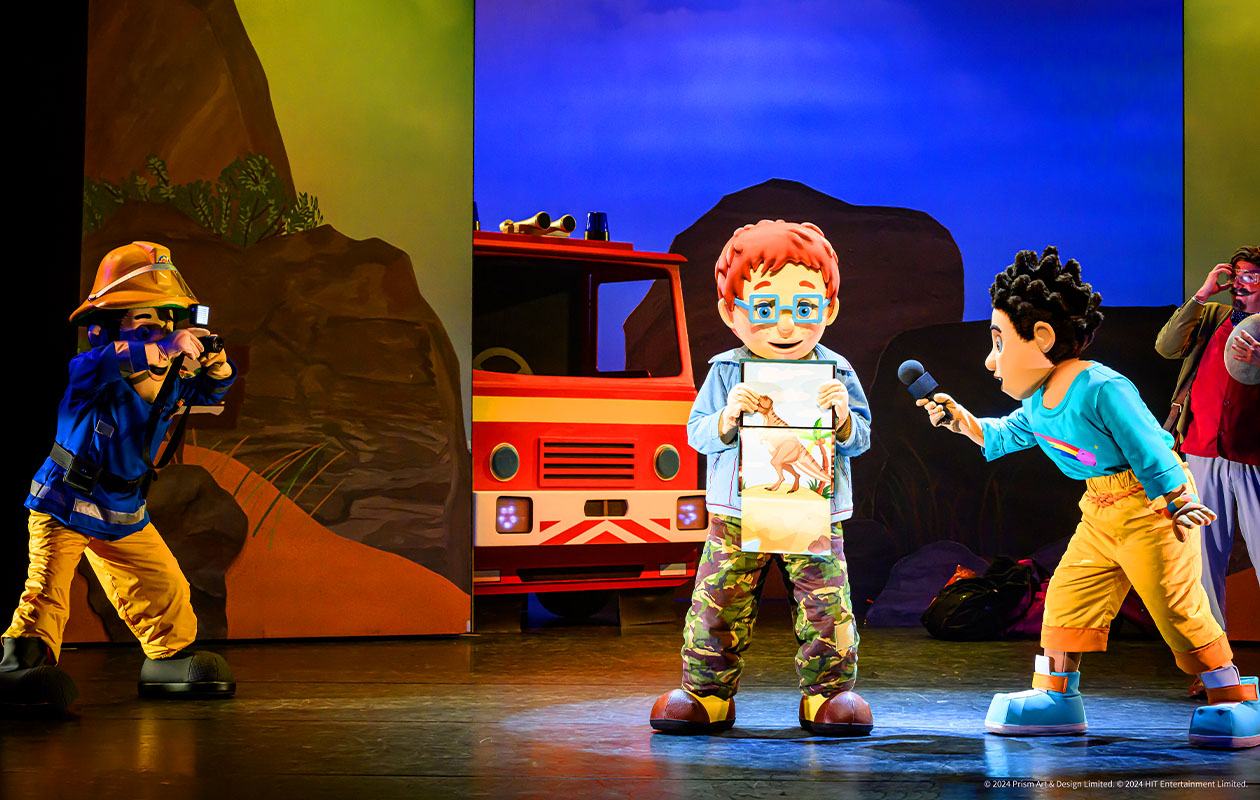 Ticket Brandweerman Sam - Avontuur op Dino Eiland (2p.)