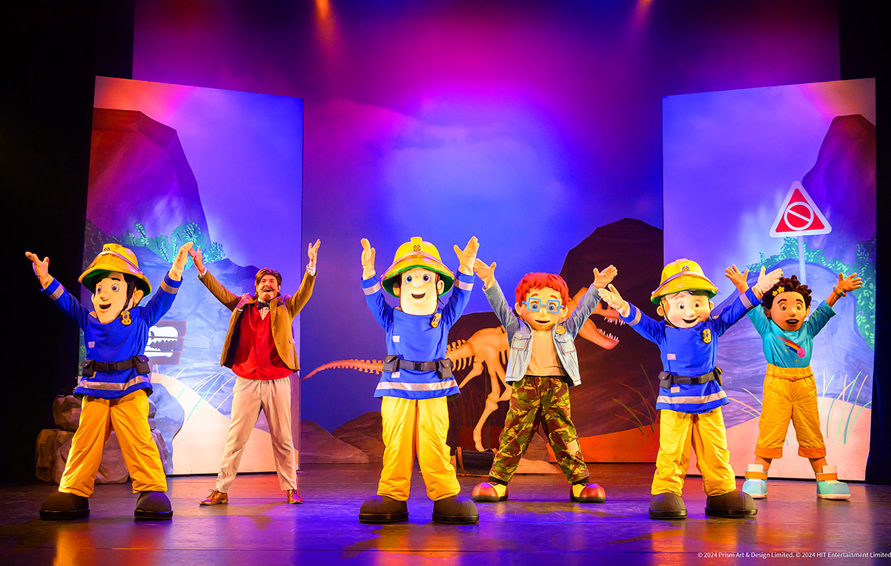 Ticket Brandweerman Sam - Avontuur op Dino Eiland (2p.)