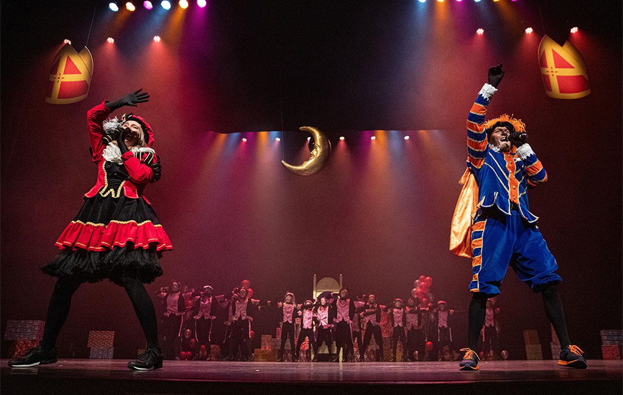 Ticket voor de Sinterklaasshow van Planpiet en Juffrouw Pita (2p.)