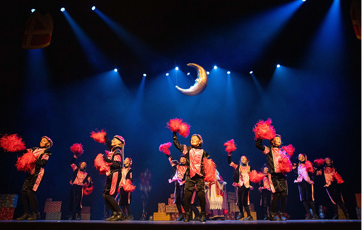 Ticket voor de Sinterklaasshow van Planpiet en Juffrouw Pita (2p.)