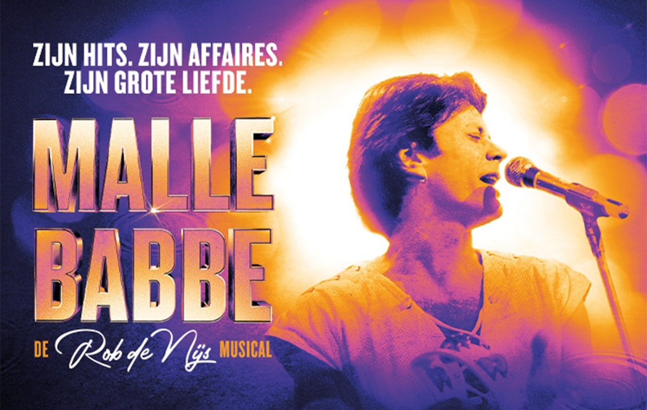 2e rang ticket Malle Babbe - de Rob de Nijs musical (2p.)