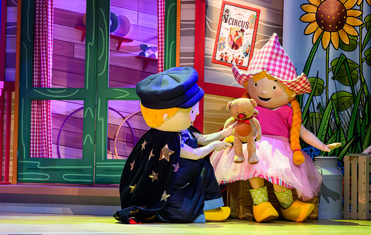 Ticket voor Fien & Teun De Musical - Circus op de Boerderij (2p.)