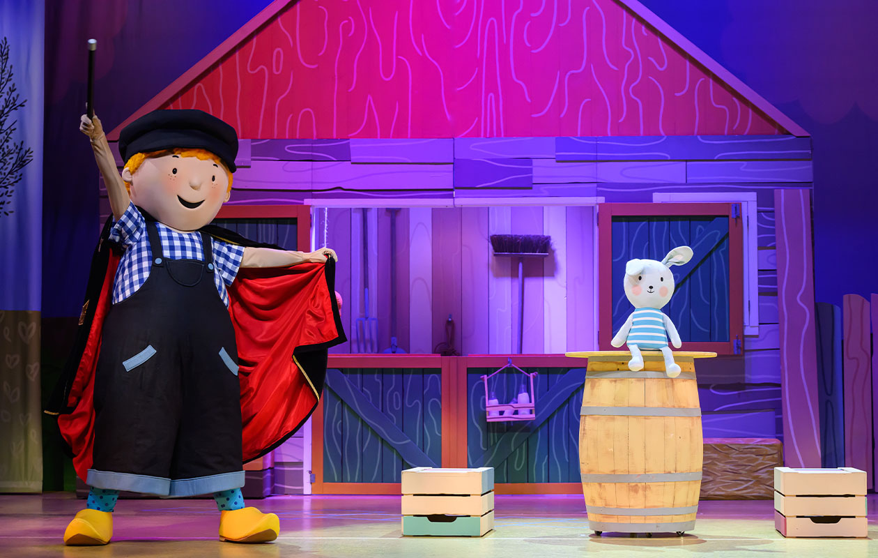 Ticket voor Fien & Teun De Musical - Circus op de Boerderij (2p.)