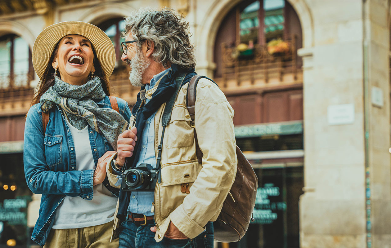 Wandeltour in een stad naar keuze