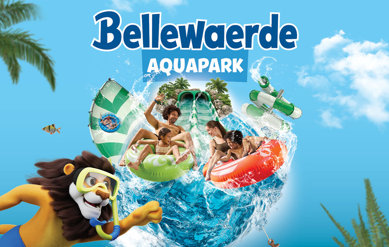 Bellewaerde Aquapark tickets (2 personen)