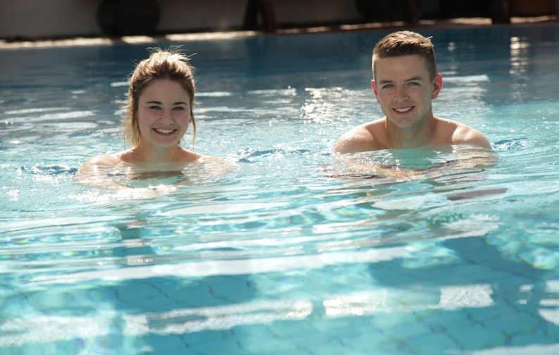 Ticket Aqualand + bezoek sauna (2p.)