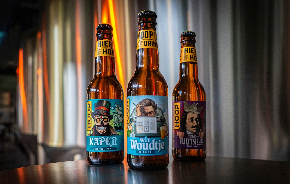 Rondleiding Brouwerij HOOP incl. 2 proefglazen bier (2p.)