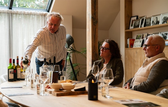 Wijnproeverij aan huis met De Kasteelhoeve (4-6p.)