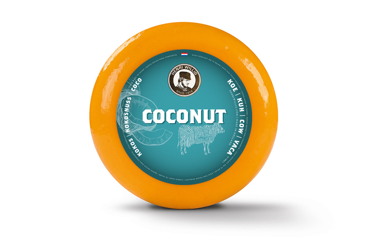 Seizoenskaas kokos van Henri Willig 4,5 kg