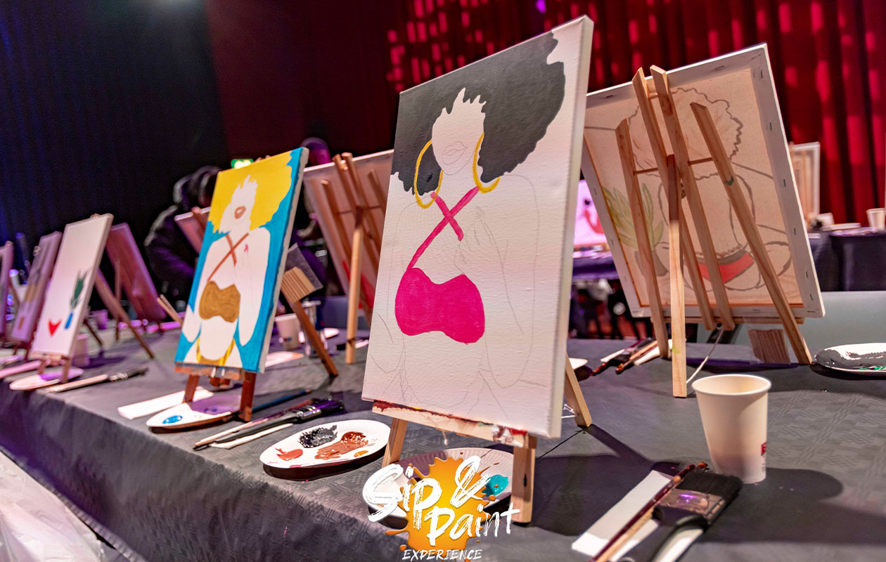 Brunch & Paint bij De Pizza Bakkers Arena