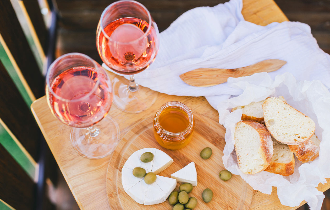 Pakket met 6 flessen rosé
