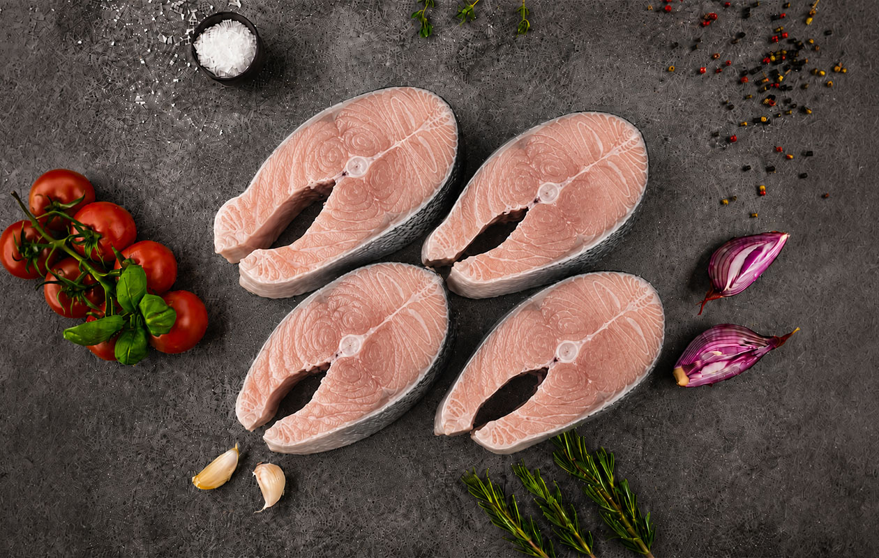 Canadese wilde zalmsteaks van BBQthuisbezorgd