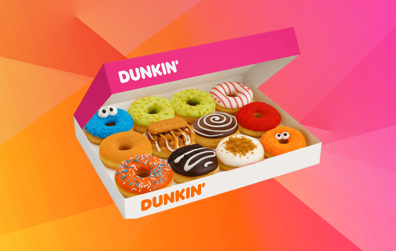 Dunkin' Standaard Box - 12 donuts in één box!
