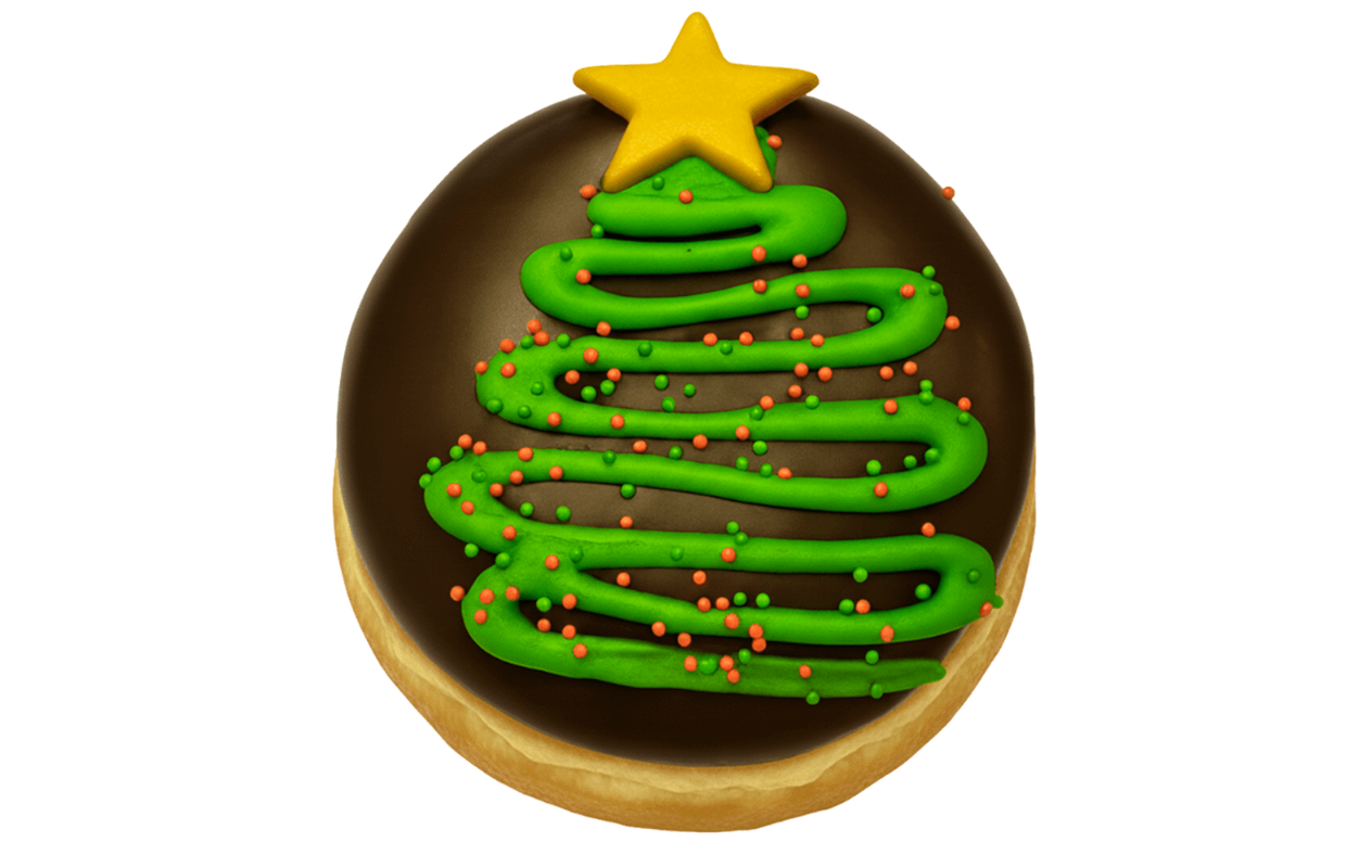 Dunkin' Standaard of Kerst Deluxe Box - 12 donuts in één box!