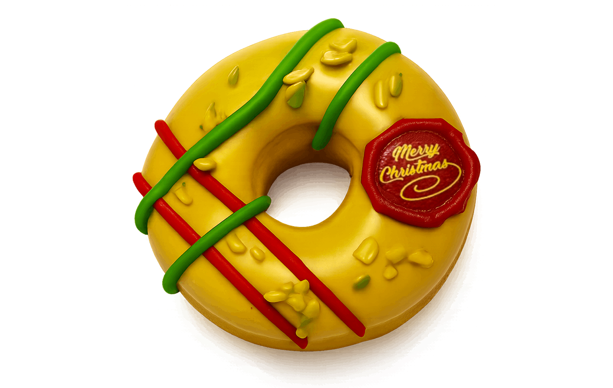 Dunkin' Standaard of Kerst Deluxe Box - 12 donuts in één box!