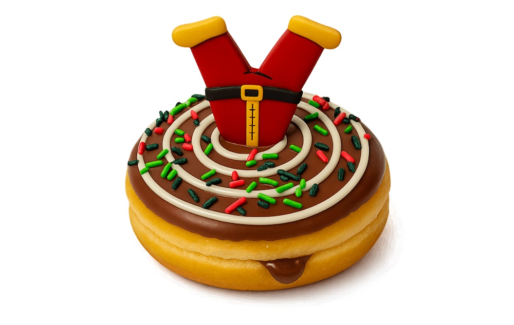 Dunkin' Standaard of Kerst Deluxe Box - 12 donuts in één box!