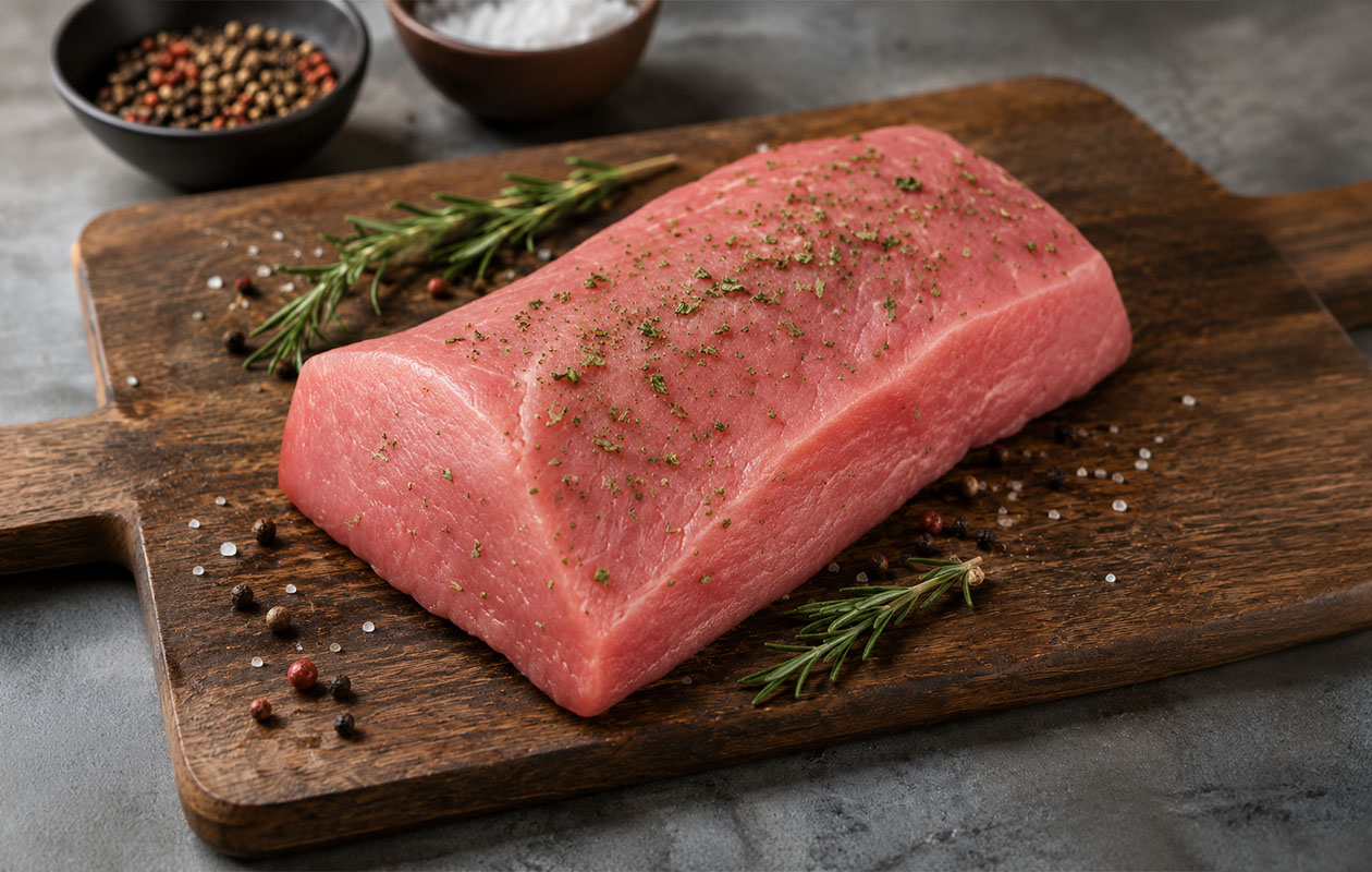 Gebraad van malse varkensfilet van BBQthuisbezorgd