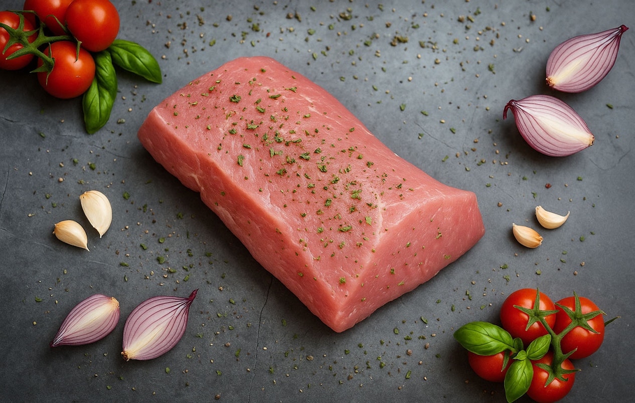 Braadstuk van mals varkensfilet van BBQthuisbezorgd