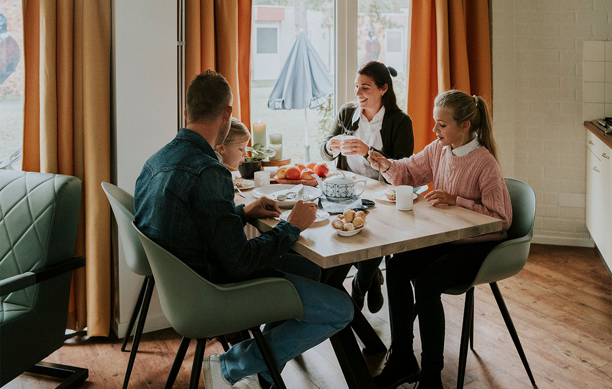 Verblijf in een Bungalow Fazant op Vakantiepark Dierenbos (4p.)