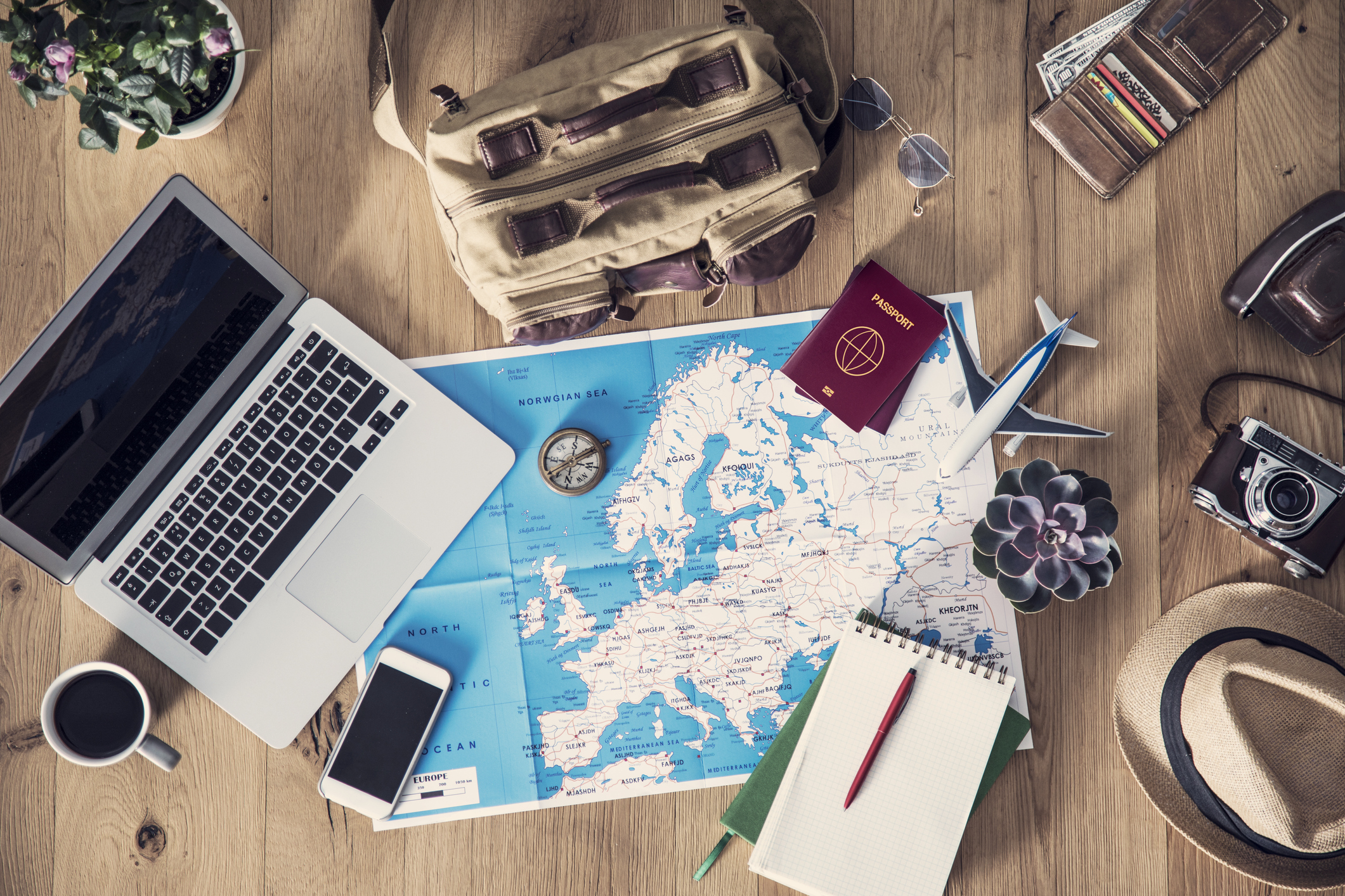 Vakantie voorbereiden