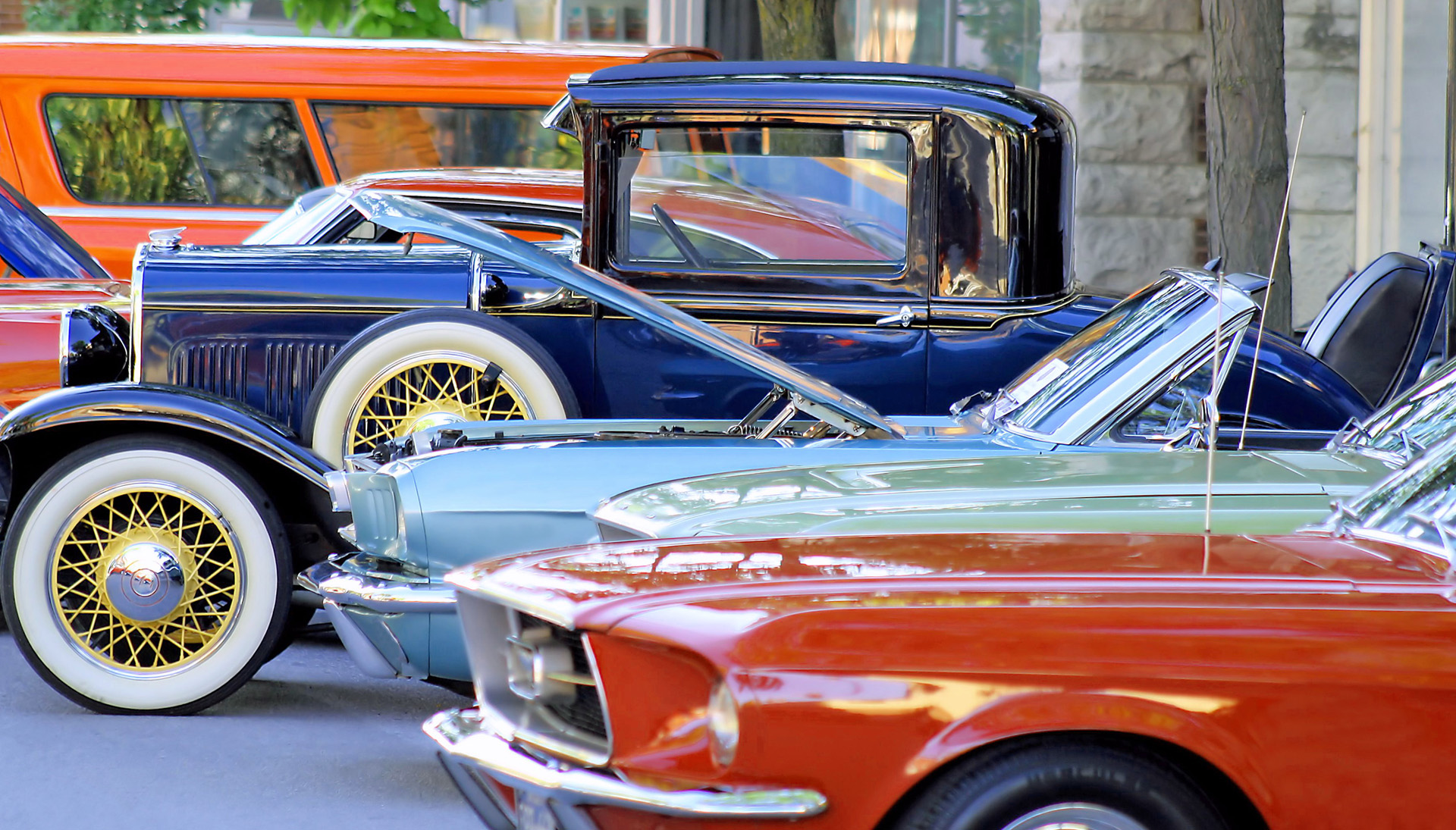 Antieke auto's