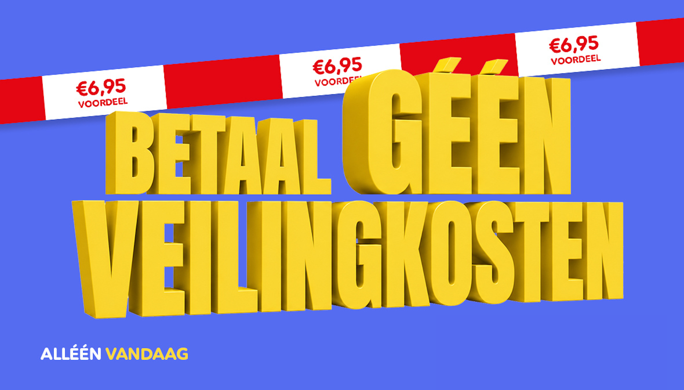31-8 geen adminkosten
