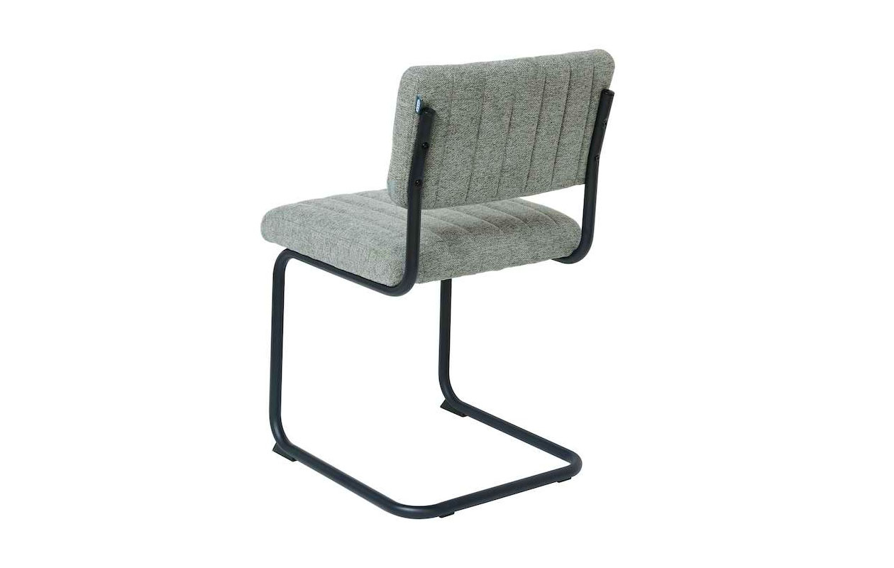 2 Luxe Donkergrijs Ribbon stoelen van Feel Furniture