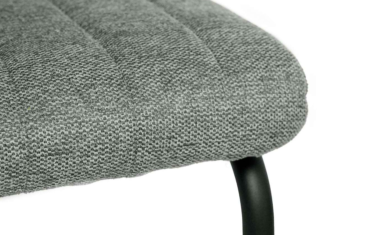 2 Luxe Donkergrijs Ribbon stoelen van Feel Furniture