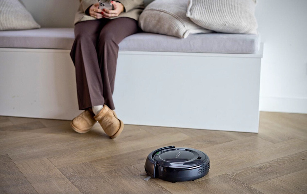 Robot aspirateur 3-en-1 avec station de charge
