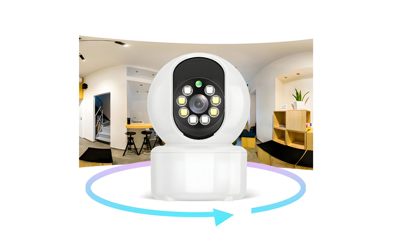 Elektronische Baby Monitor met Wi-Fi Camera
