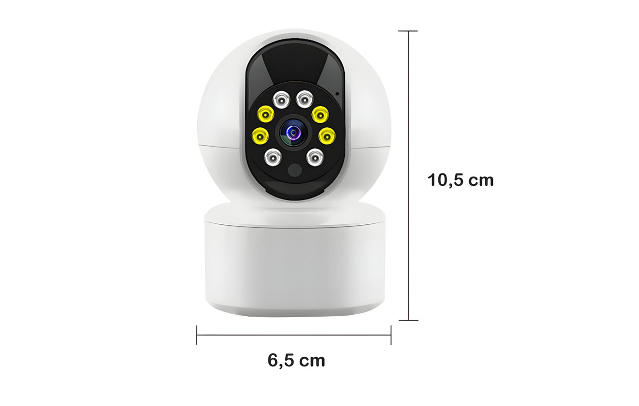 Elektronische Baby Monitor met Wi-Fi Camera