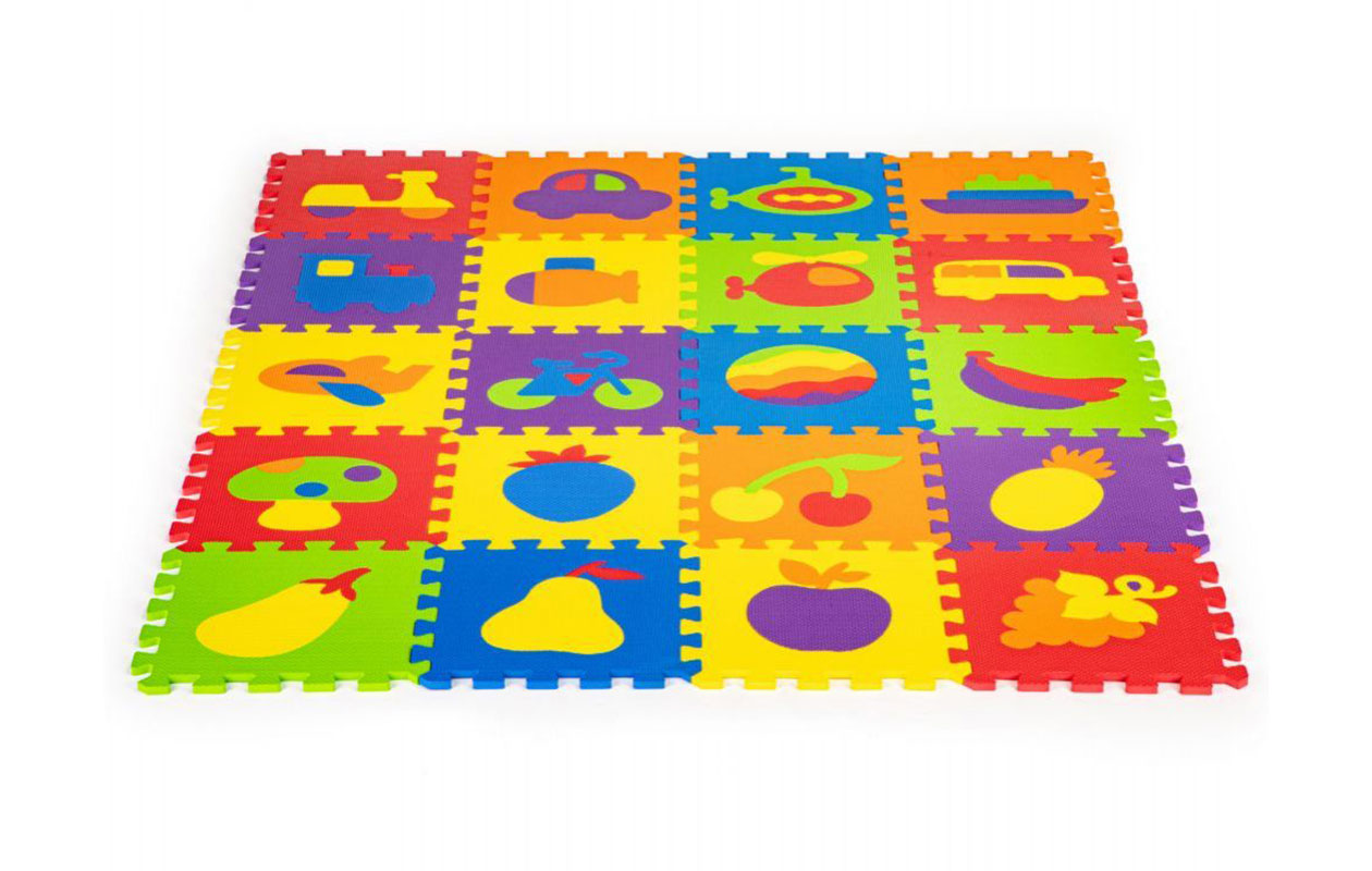 Foam Puzzel Speelmat – Educatief 20-delig