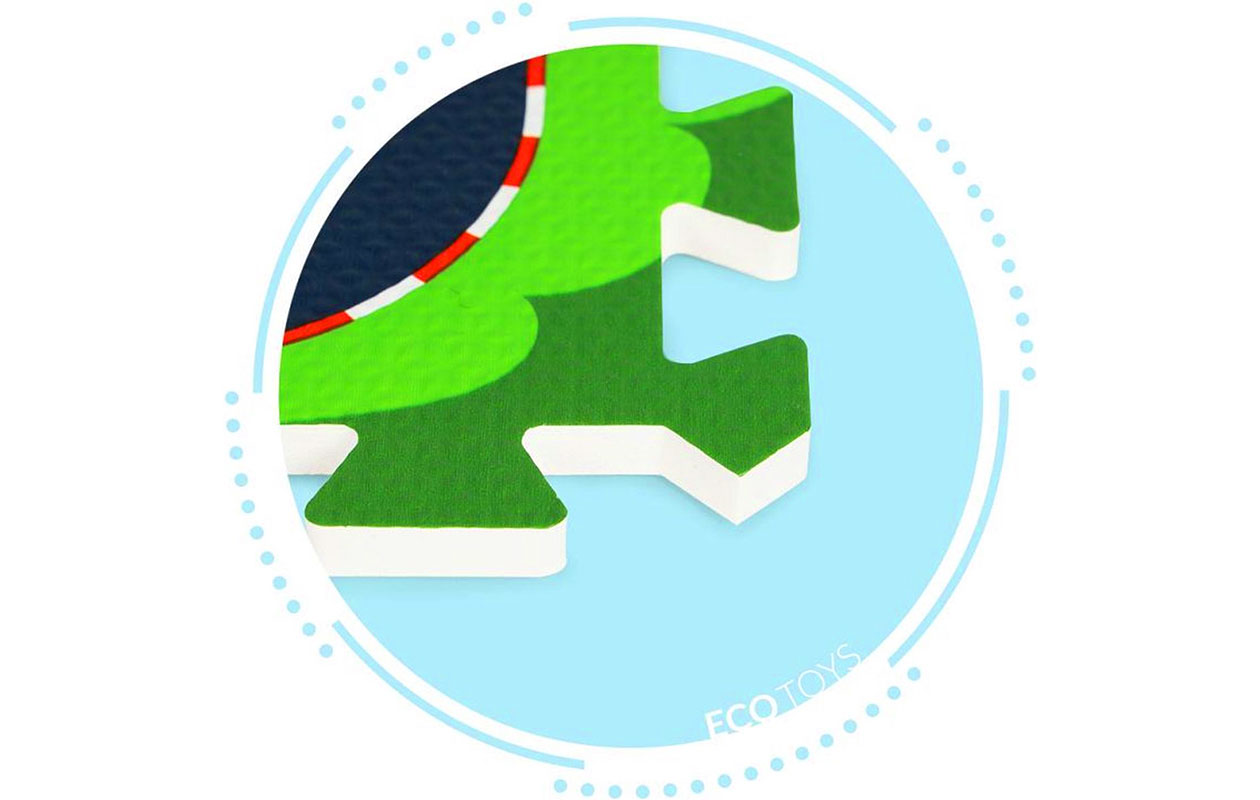 Foam Puzzel Speelmat Kinderen – Stad & Wegen