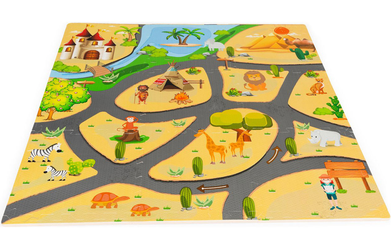 Foam Puzzel Speelmat – Safari