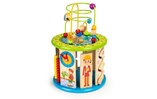 Houten Educatieve Kubus – Spel & Blokken