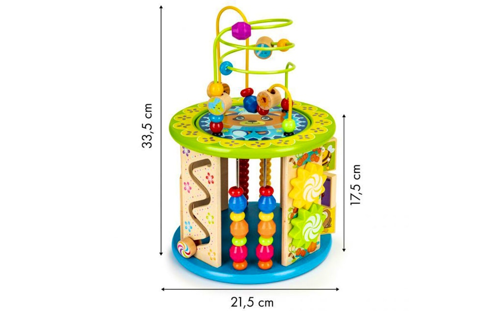 Houten Educatieve Kubus – Spel & Blokken