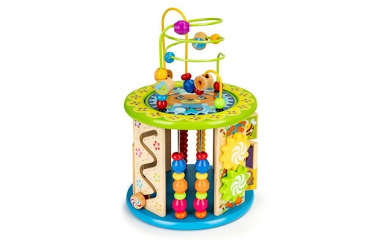 Houten Educatieve Kubus – Spel & Blokken