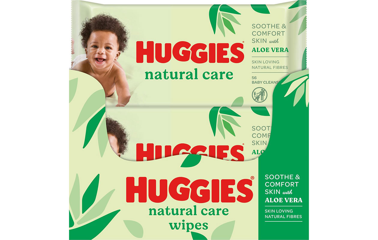 Huggies Billendoekjes – Natural Care (10x56 stuks)