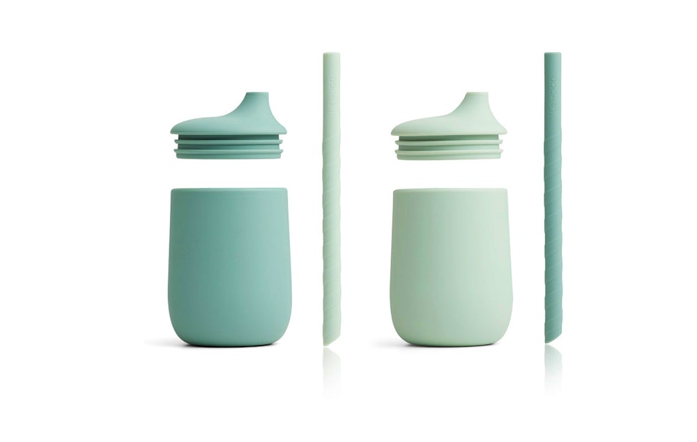 Liewood Ellis Sippy Cup – Mint Mix (2-pack)