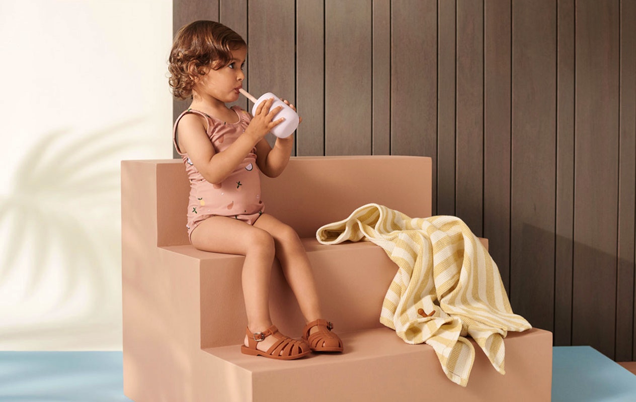 Liewood Ellis Sippy Cup – Mint Mix (2-pack)