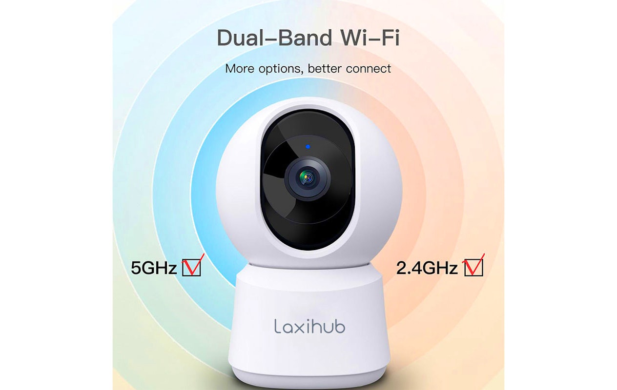 Slimme 3MP Wifi babyfoon met bewegingsfunctie