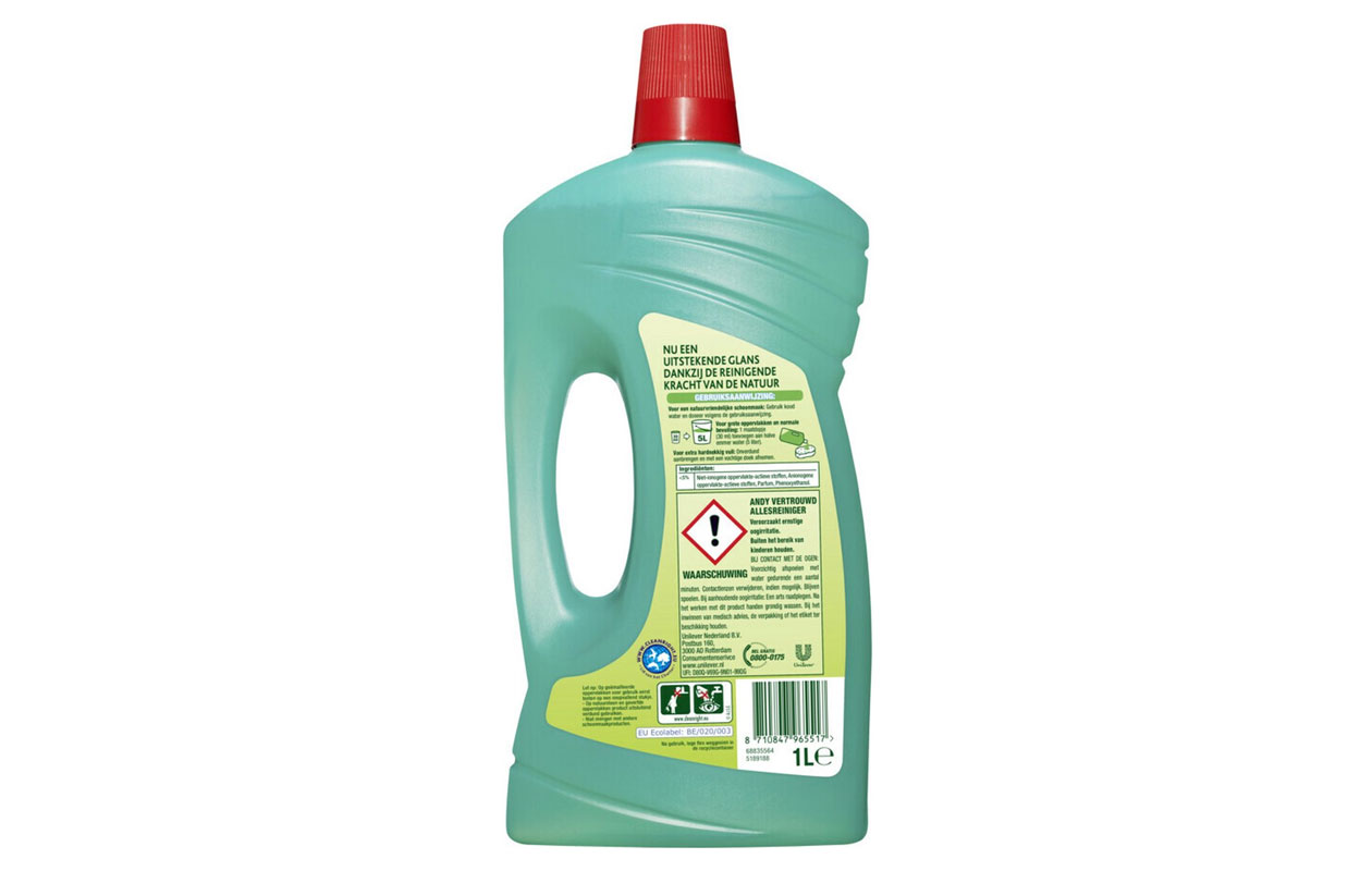Andy Allesreiniger 1L | 6 stuks