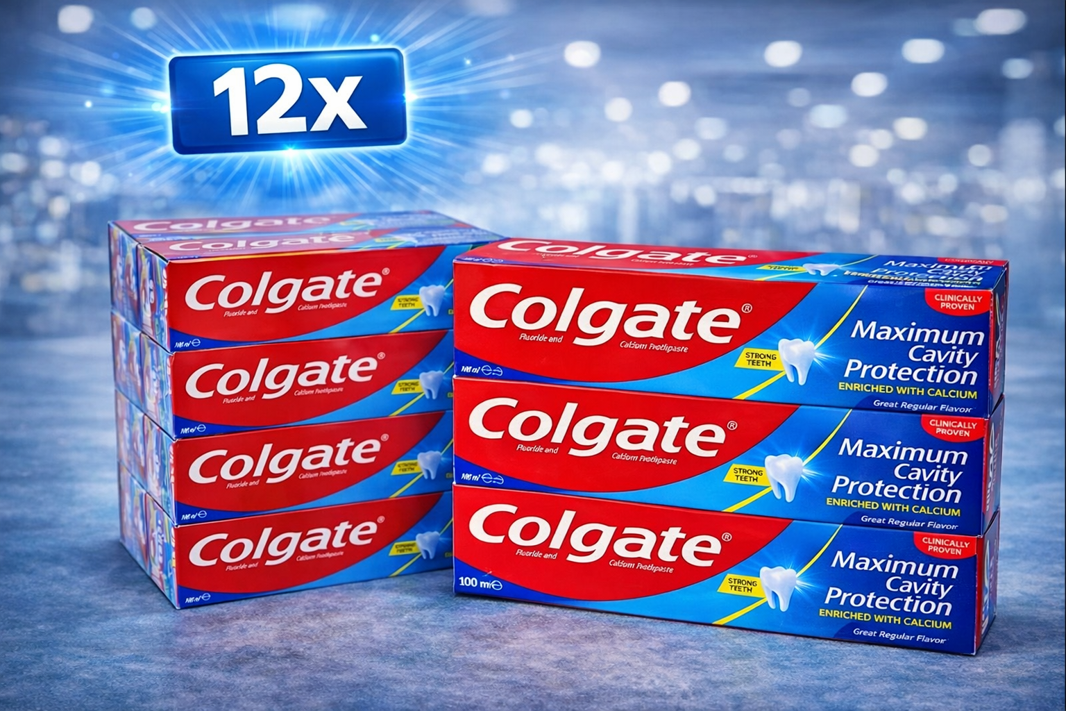 Colgate tandpasta Cavity Protection (12x100 ml)