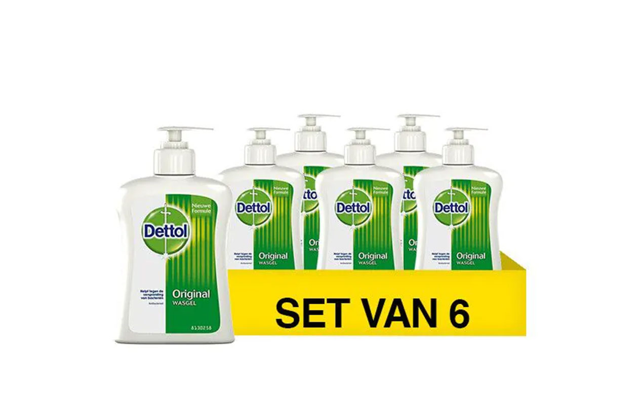 Dettol Handzeep Original – (6x250ml)